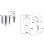 Kauss/kaev kraaniga jäätisekulpide/lusikate jaoks | | Adexa 6P03 - Image 3