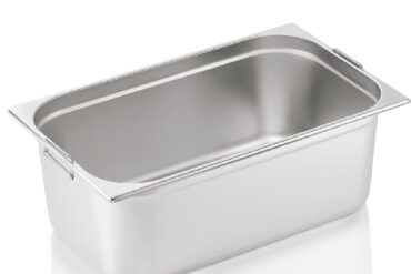 Roostevabast terasest GN-nõu-pann käepidemega GN1/1 Sügavus 200mm | Adexa 8118H