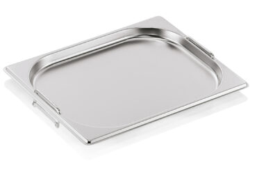 Roostevabast terasest GN-nõu Pann Käepidemega GN1/2 Sügavus 20mm | Adexa 81220H