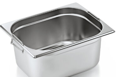 Roostevabast terasest GN nõu Käepidemega GN1/2 Sügavus 150mm | Adexa 8126H