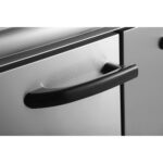 Professionaalne roostevabast terasest gaasipliit koos ahjuga, millel on 6 põletit | Adexa HGR776 - Image 4