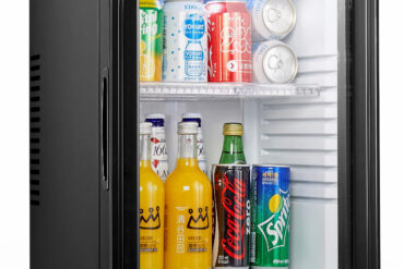 Lukustatav Mini Külmik Klaasiga Uks Must 36L | Adexa BCG40BGA