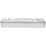 Bain Marie 6xGN1/2 konteinerit ja kaant Äravoolukraaniga | Adexa BR17045 - Image 5