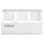 Garneeringu karp / Kastme anum Kaane ja 3 Osaga Roostevaba Teras ja Plastik | Adexa CHB03 - Image 5