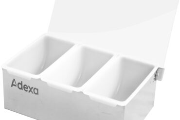 Garneeringu karp / Kastme anum Kaane ja 3 Osaga Roostevaba Teras ja Plastik | Adexa CHB03