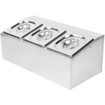 Maitseainehoidja, Mis Sisaldab 3Xgn1/6-100Mm Anumaid Ja Kaasi | Adexa Chd03A