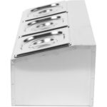 Maitseainehoidja, Mis Sisaldab 3Xgn1/6-100Mm Anumaid Ja Kaasi | Adexa Chd03A - Image 4