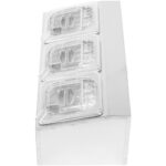 Maitseainehoidik, sisaldab 3xGN1/6-100 mm anumaid ja klapklappe | Adexa CHD03APCFL - Image 3