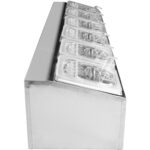 maitselisandite hoidik, mis sisaldab 6xGN1/6-100 mm pannid ja klapitavad kaaned | Adexa CHD06APCFL - Image 3