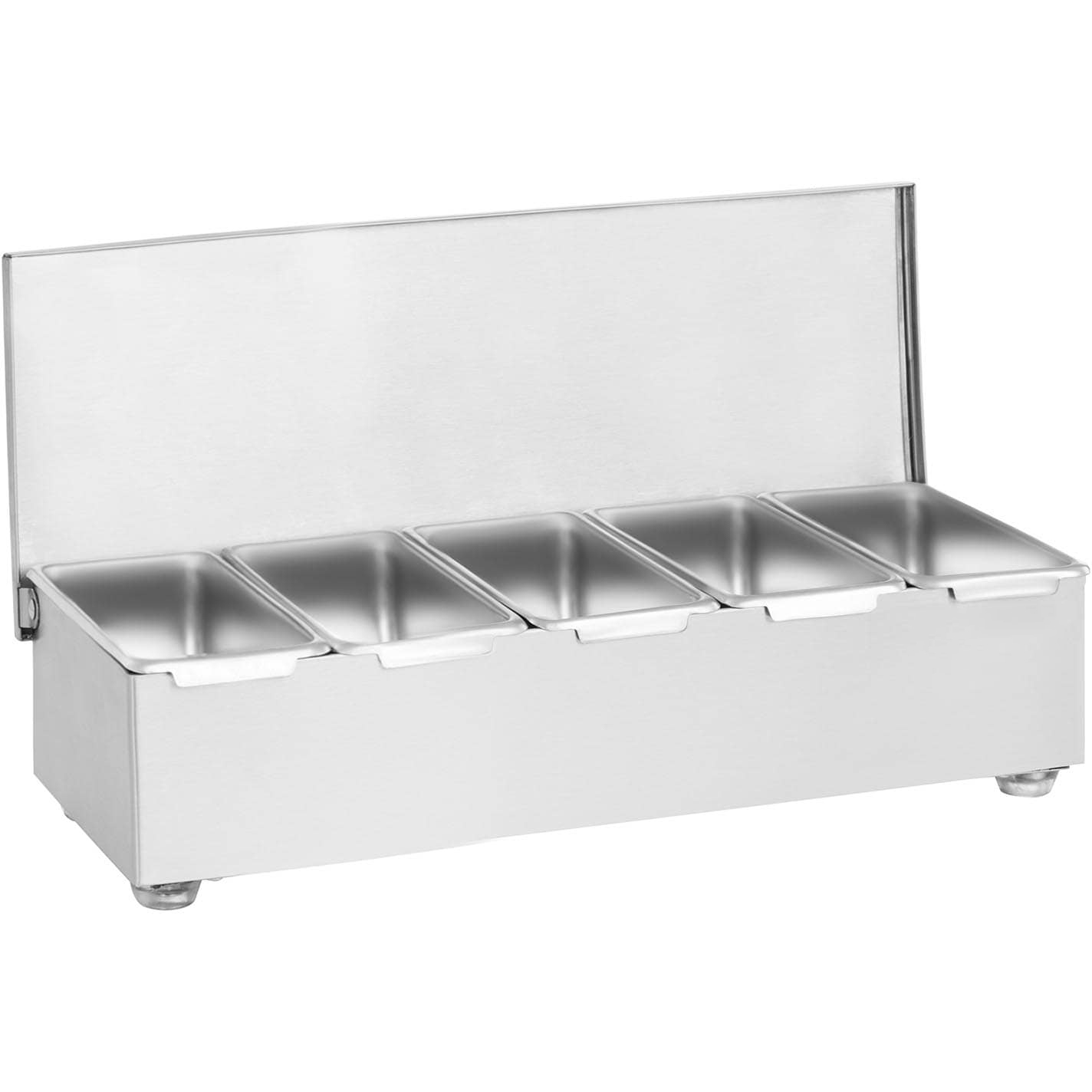 Maitseainehoidja Kaanega Maitseainehoidja Kaanega, Kaasa Arvatud 5 Konteinerit, Roostevaba Teras | Adexa Chf05 - Image 1