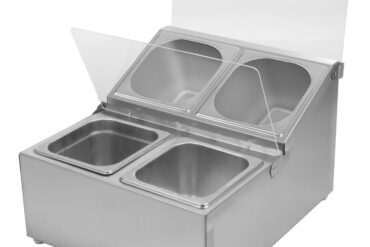 Maitseainete Hoidja Koos 4Xgn1/6-100Mm  | Adexa Chrlf04B1