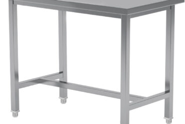 Töölaud Roostevaba teras Ilma alumise riiulita 1200x800x900mm | Adexa CT80120