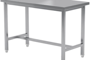 Töölaud Roostevaba terasest Ilma Alumise Riiulita 1400X700X900Mm | Adexa Ct70140