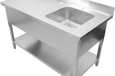 Valamu Roostevaba teras 1600x700x900mm 1 kauss paremal pritsmekaitse | Adexa DSA1670R