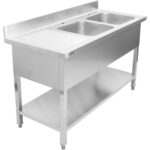 Kahene Valamu Roostevabast Terasest 1400X700X950Mm | Adexa Dsd1470R