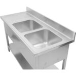 Kahene Valamu Roostevabast Terasest 1400X700X950Mm | Adexa Dsd1470R - Image 3