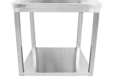 Professionaalne Töölaud Roostevaba Teras Alumine Riiul Kõrgserv 600x600x900mm | Adexa THATS66A