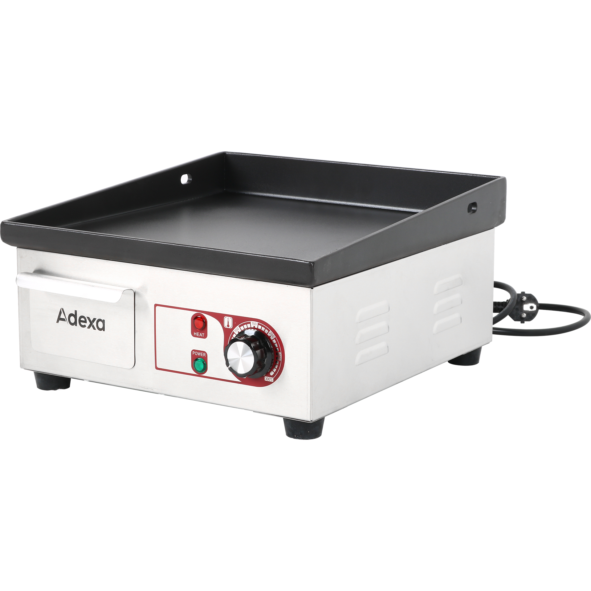 Grill Sile 360X380Mm Emailitud Plaat 1 Grill Sile 360X380Mm Emailitud Plaat 1,5Kw Elektriline | Adexa Eg3638 - Image 1