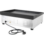 Grillplaat Sile 540X380Mm Emailitud Plaat 2,2Kw Elektriline | Adexa Eg5438 - Image 4