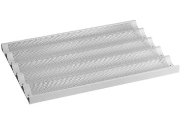 Ahju Baguette / Prantsuse Leiva Küpsetusplaat Alumiinium 600x400x80mm | Adexa FBR6040