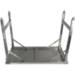 Kokkupandav Roostevabast Terasest Töölaud | Adexa FW41876150 - Image 4