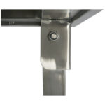 Kokkupandav Roostevabast Terasest Töölaud | Adexa FW41876150 - Image 2