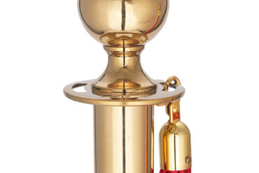 Piirdepost kuuliga 320x1000mm Kuldne | Adexa GBP02B