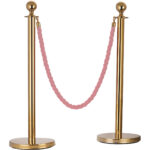 Piirdepost kuuliga 320x1000mm Kuldne | Adexa GBP02B - Image 2