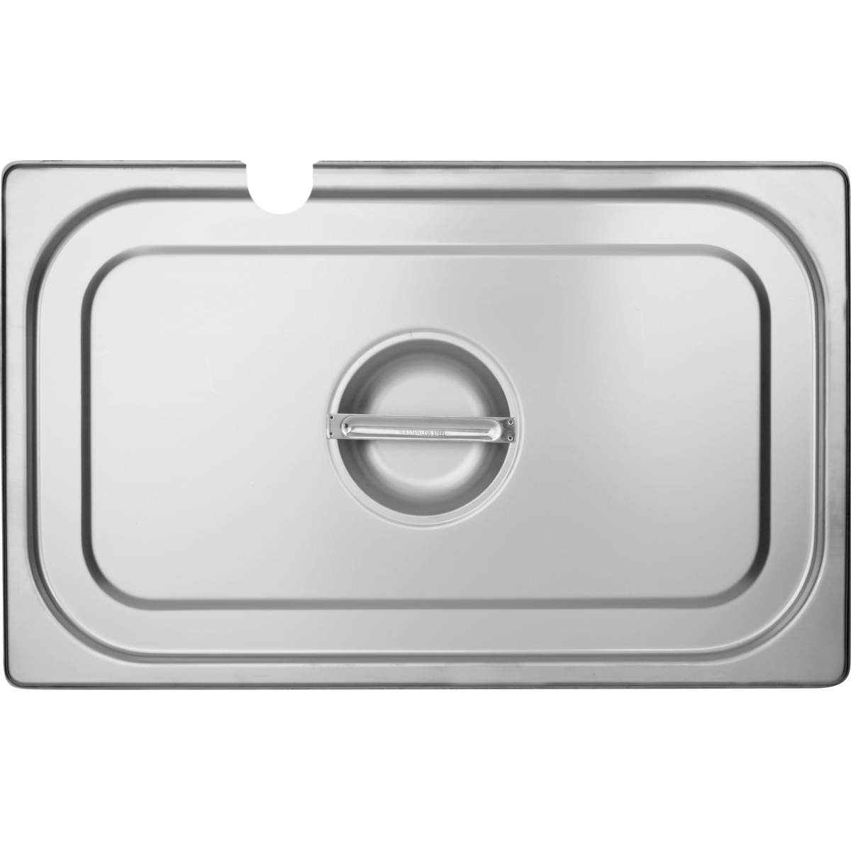 Roostevabast terasest GN nõu kaas lusika süvendiga GN1/1 | Adexa 811LN Roostevabast terasest GN nõu kaas lusika süvendiga GN1/1 | Adexa 811LN - Image 1