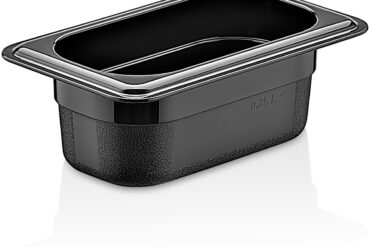 Polükarbonaadist Gastronoom Paan GN1/9 Sügavus 65mm Must | Adexa PB8192