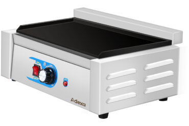 Professionaalne Elektriline Grill 1 tsoon 1,4kW Sile Malmist pealispind | Adexa GP3030GW