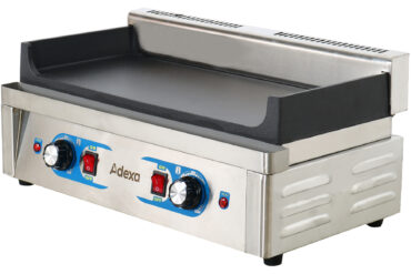 Professionaalne Grill Elektriline 1 tsoon 2.3kW Sile Malmist pealispind | Adexa GP5530GW