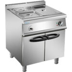 Elektriline Bain Marie Kapiga 1Xgn1/1 + 2Xgn1/2 5Kw 700Mm Sügavus | Adexa Heb709A