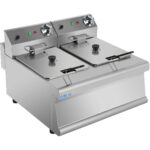 Elektrifritüür 2x8 liitrit 7,5kW Lauapealne 400V | Adexa HEF608 - Image 4