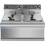 Elektrifritüür 2x8 liitrit 7,5kW Lauapealne 400V | Adexa HEF608 - Image 5