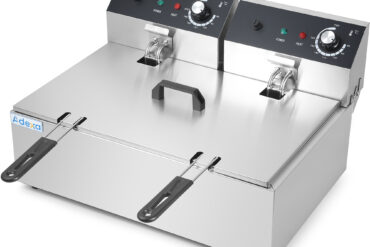 Kommertsfritüür Ühekordne Elektriline 12 liitrit 5kW Töölauapealne | Adexa HEF83A