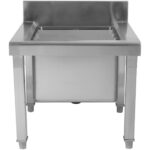 Koristaja valamu Roostevaba teras 500x500x550mm | Adexa MS5050 - Image 8