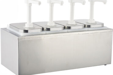 Maitseaine-/Kastmepump-Dispenser 4X2-Liitrine Roostevaba Teras | Adexa Nhp004