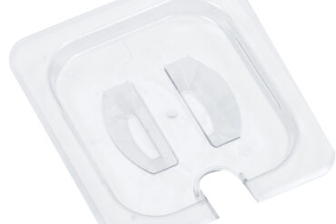 Polükarbonaadist gastronoominõu kaas kaunikarvalise süvendiga GN1/9 | Adexa P819LN