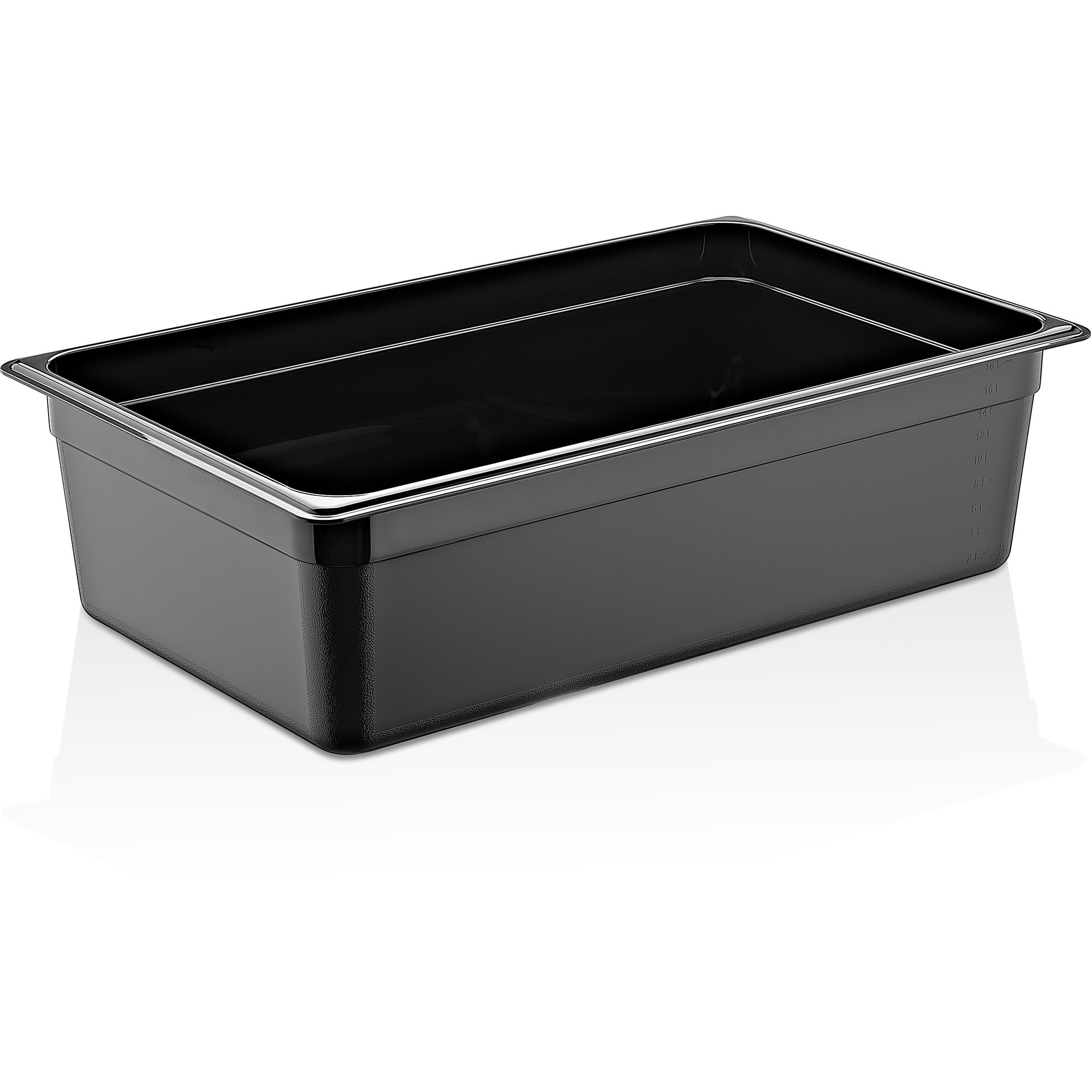 Polükarbonaat Gastronõu GN1/1 Sügavus 150mm Must | Adexa PB8116 Polükarbonaat Gastronõu GN1/1 Sügavus 150mm Must | Adexa PB8116 - Image 1
