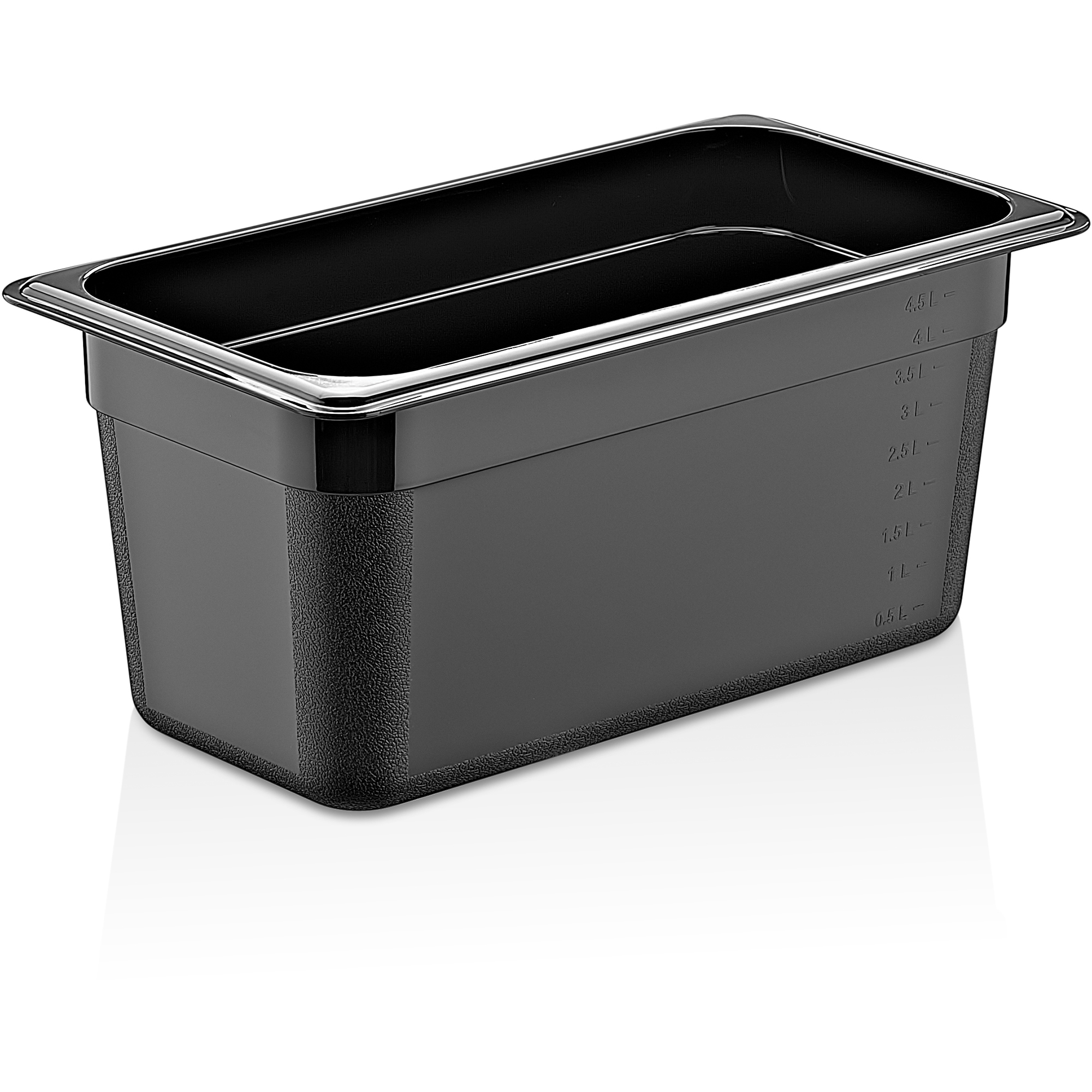 Polükarbonaadist GN-nõu Pann GN1/3 Sügavus 150mm Must | Adexa PB8136 Polükarbonaadist GN-nõu Pann GN1/3 Sügavus 150mm Must | Adexa PB8136 - Image 1