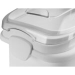 Kuivainete konteiner 120 liitrit Läbipaistev kaas | Adexa QHID120 - Image 4