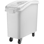 Kuivainete konteiner 120 liitrit Läbipaistev kaas | Adexa QHID120