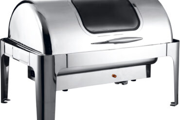 Marmiit elektriline GN1/1 Roostevaba teras Peegelviimistlus 9 liitrit Klaasaken | Adexa RA2302BE