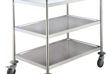 Serveerimiskäru Roostevaba teras 3 tasandiline 710x410x810 mm | Adexa RST3C