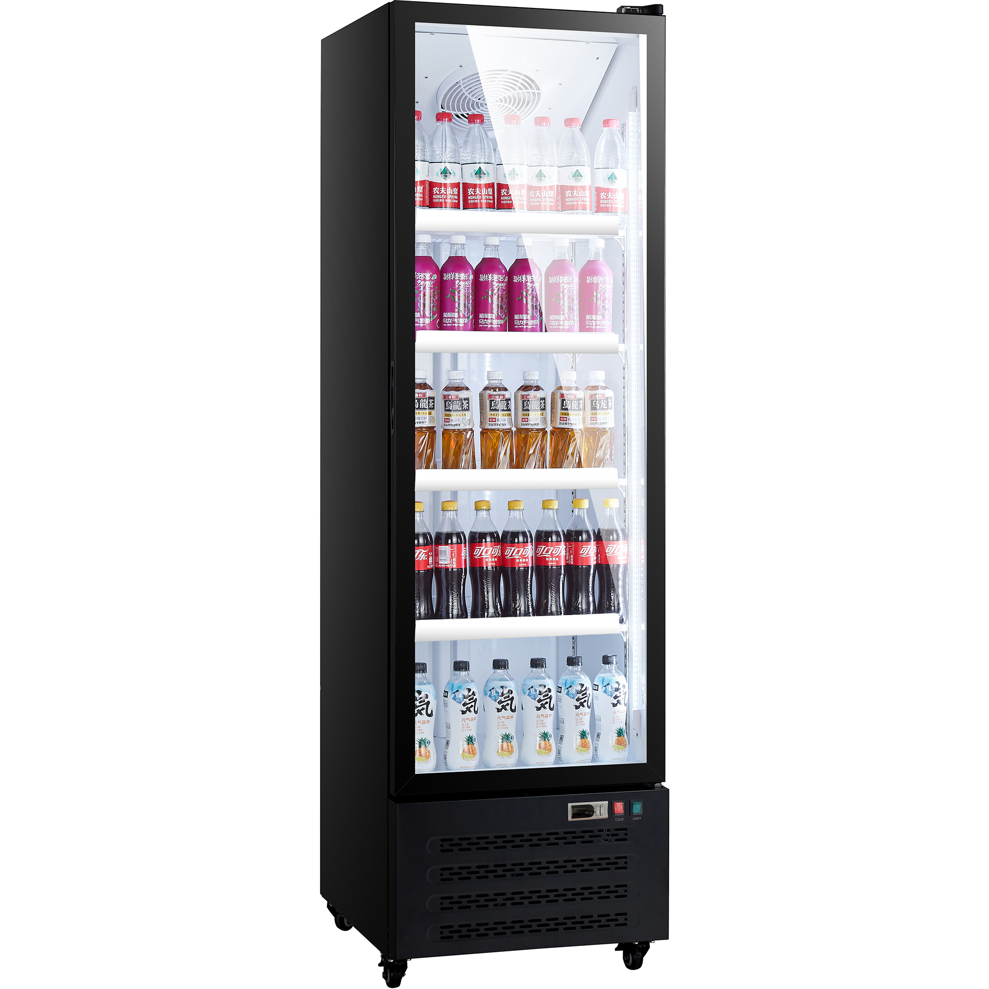 Joogikülmik Joogikülmik, Ühe uksega, 345 liitrit, Ilma ülemise paneelita | Adexa SC380FB - Image 1