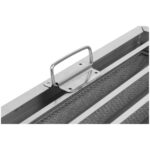 Õhupuhasti filter käepideme ja juhikutega, roostevaba teras 500x500x40mm | Adexa SCF50504HG - Image 3