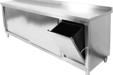 Põrandakapp parempoolne prügikast 1800x600x900mm | Adexa SCP60180BRBR