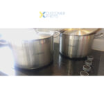 Professionaalne roostevabast terasest pott kaanega 11,1 liitrit | Adexa SE12818 - Image 2