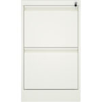 Professionaalne metallist kapp 2 sahtliga 460x620x720mm Valge | Adexa SEDA2W - Image 4